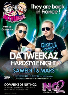 Hardstyle Night avec Da Tweekaz le retour !