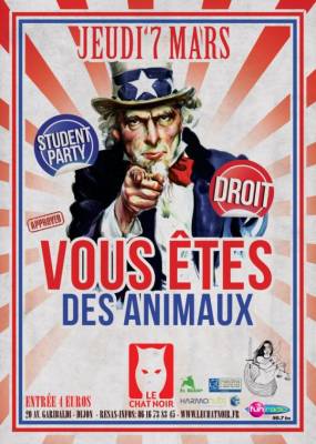 VOUS ETES DES ANIMAUX