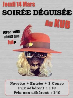 SOIREE DEGUISEE organisée par Bde Stid Vannes