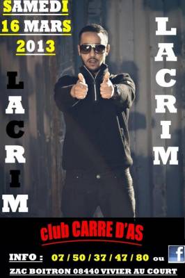 Lacrim en show case