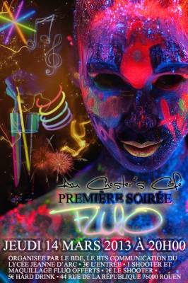 PREMIERE SOIREE FLUO CHESTER’S 2013