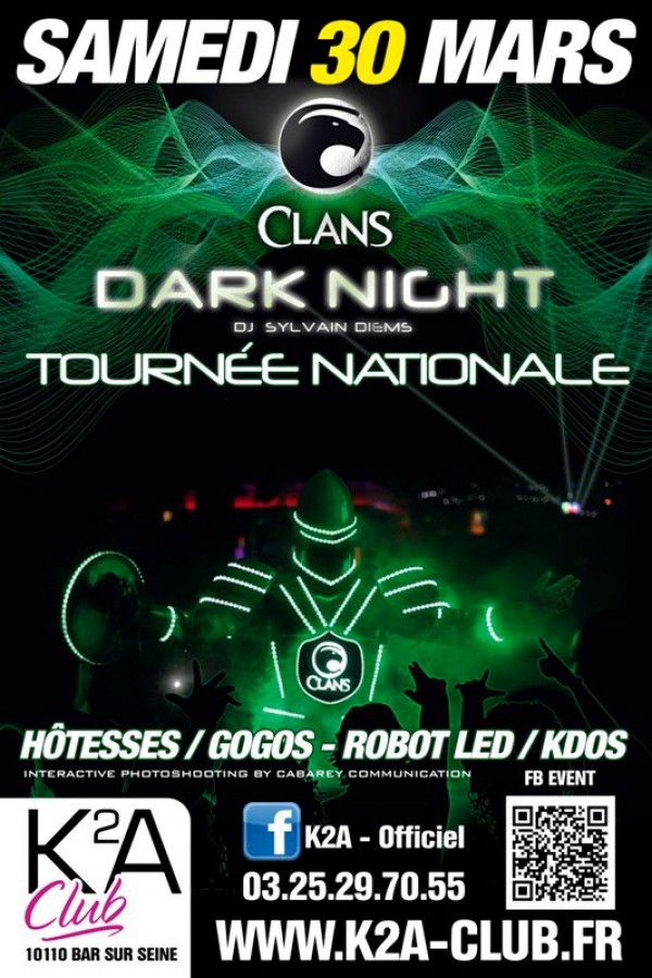 CLANS DARK NIGHT • Tournée Nationale CLAN !!!