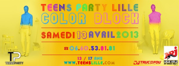 Teens Party Lille – Color Block