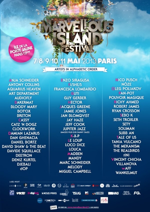 MARVELLOUS ISLAND FESTIVAL with SETH TROXLER…