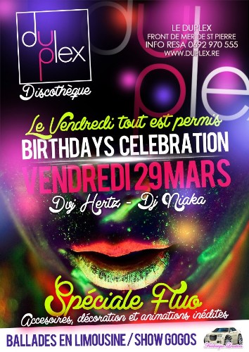Bithdays Celebration: Spécial FLUO