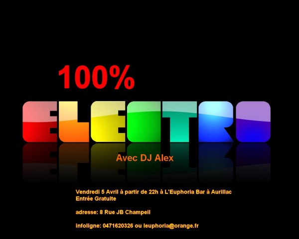 Soirée 100% Electro