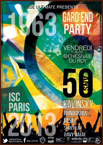 GARD’ END PARTY- LE BDE ULTIMATE ET L’ISC PARIS