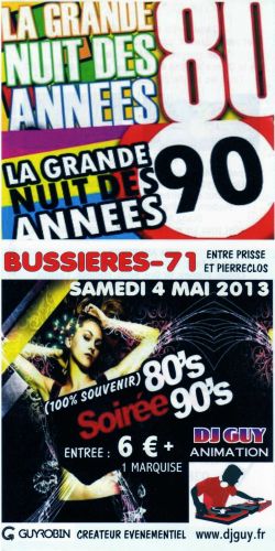 LA GRANDE NUIT DES ANNÉES 80-90