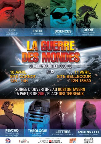 Challenges-interecoles: la guerre des mondes