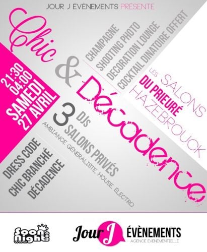 Soirée Chic & Décadence