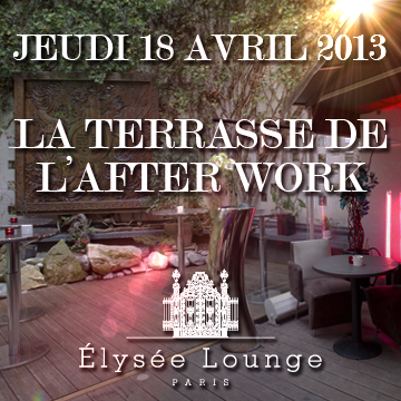 AFTERWORK EN TERRASSE