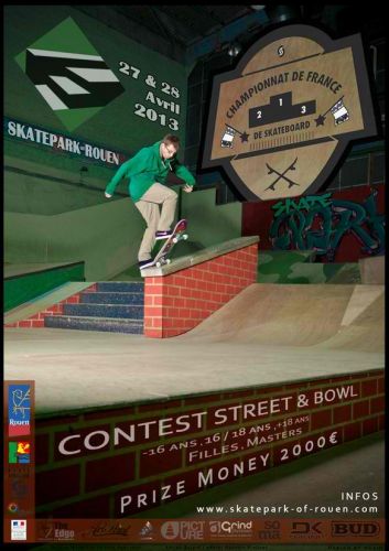 championnat de france skate parc rouen