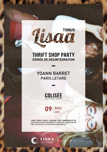 TONUS LISAA – SOIRÉE DE DÉSINTÉGRATION