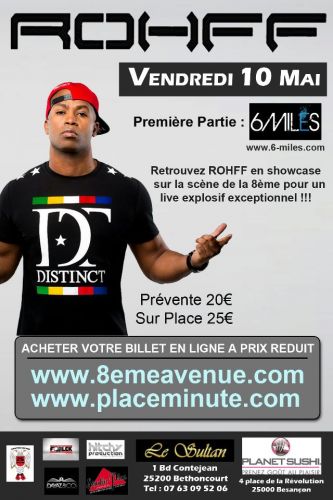 Rohff en Show Case !
