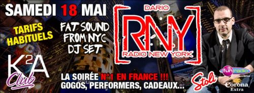 K2A Club ◄► RNY by DARIO, la Tournée Officielle N°1 en FRANCE