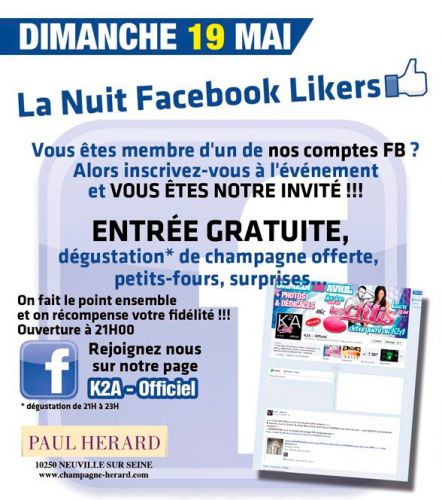 ► LA NUIT FACEBOOK Likers !!!