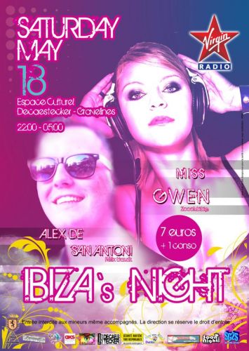 IBIZA’S NIGHT à Gravelines