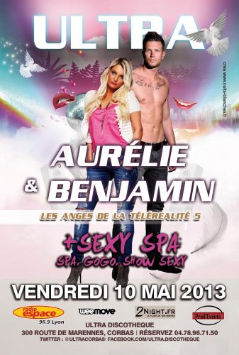 Aurélie & Benjamin des Anges de la Téléréalité + Sexy Spa