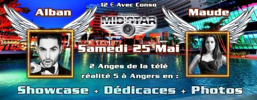 Maude & Alban @ Mid’Star (Showcase-Dédicaces-Photos)