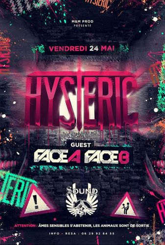 ✖ HYSTERIC ✖ Dj GUEST : FACE A FACE B