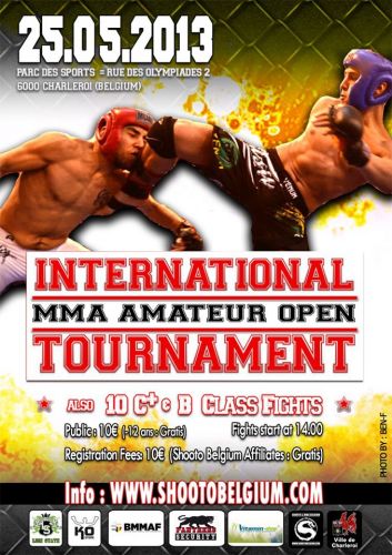 MMA Amateur Open – Freefight à Charleroi (Be) Part 1/2