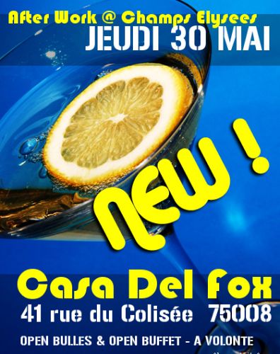 A découvrir ! After Work COMME A LA MAISON @ LA CASA