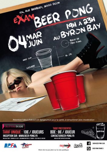 TOURNOI DE BEER PONG A DIJON