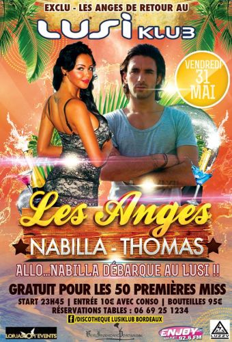 NaBiLLA & THoMaS – Les Anges de retour @ LuSIKLuB