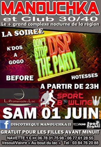 DSP, Don’t Stop The Party !