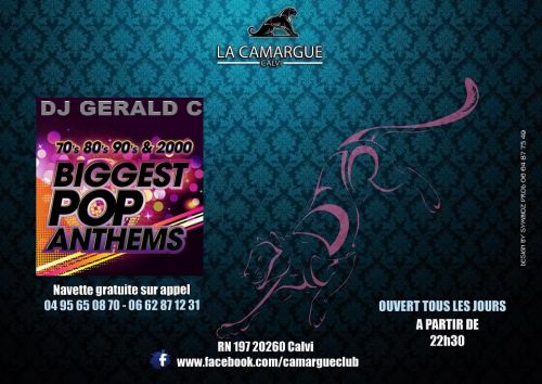 DJ GERALD C – LIVE @ LA CAMARGUE