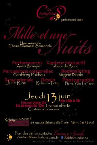 Les Chahuteuses vous invitent… A la redécouverte des Mille et une Nuits