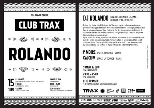 CLUB TRAX LYON w/ DJ ROLANDO