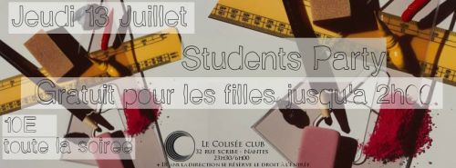Colisee Club ◊ STUDENTS PARTY ◊ J. 13 Juin 2013