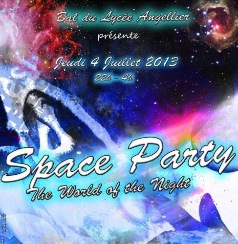 Space Party, The World on the Night – bal du lycée Angellier 2013