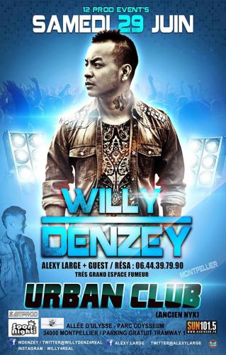 SHOW CASE EXLUSIF DE WILLY DENZEY AVEC REALISATION DE SON CLIP