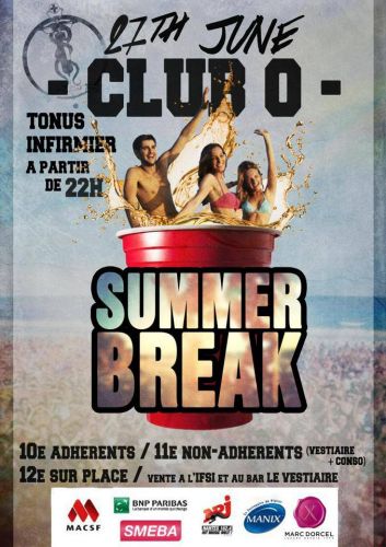 Summer Break Infirmier