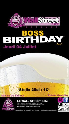 Anniversaire du BOSS