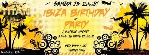 IBIZA BIRTHDAY PARTY
