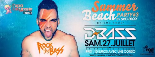 SUMMER BEACH PARTY #3 with DJ D BASS By SMC Prod’