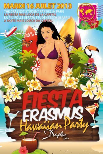 FIESTA ERASMUS – HAWAIIAN PARTY