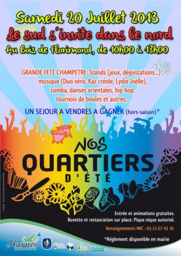 Nos Quartiers d’Eté – Le sud s’invite dans le nord !