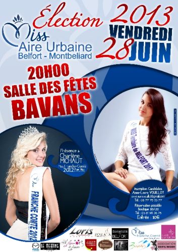 Election de Miss Aire Urbaine Belfort montbéliard 2013