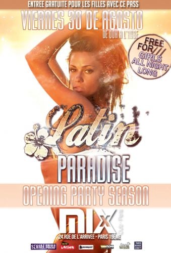 LATIN PARADISE OPENING party