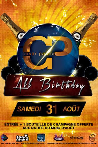 ALL BIRTHDAY AOÛT