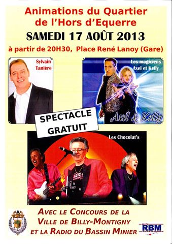 Concert du Quartier de l’Hors d’Equerre (avec RBM )
