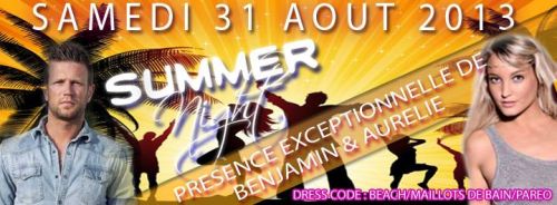 SUMMER NIGHT AVEC BENJAMIN & AURELIE