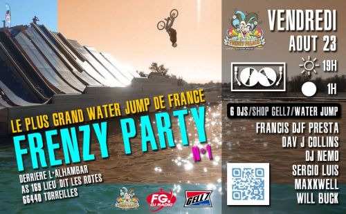FRENZY PARTY N°1 avec GELL7 et aux platines …