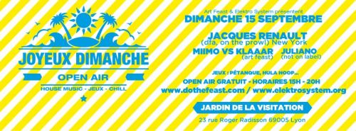JOYEUX DIMANCHE OPEN AIR