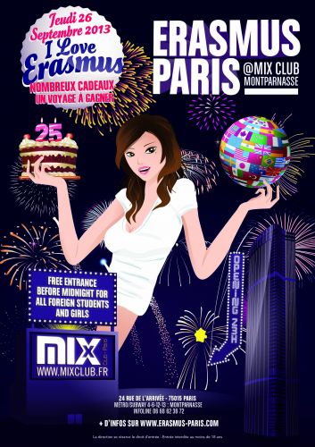 Erasmus Paris : I Love Erasmus