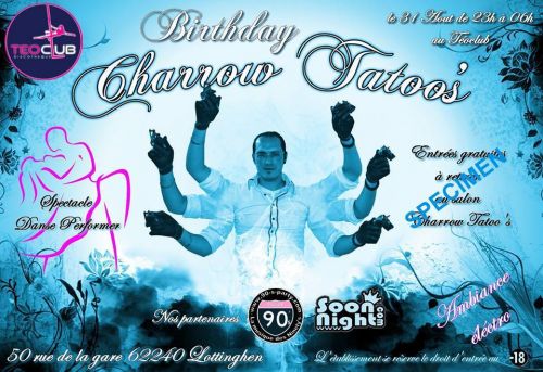 Charrow Tatoo’s BIRTHDAY